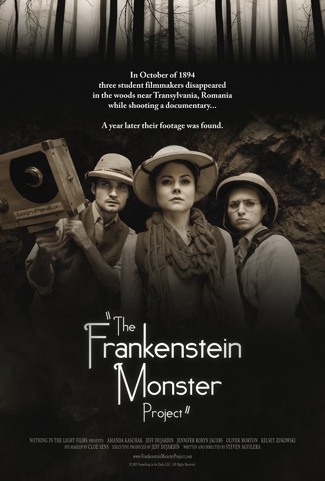 The Frankenstein Monster Project - Carteles