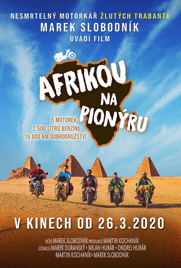 Afrikou na pionýru - Plakáty