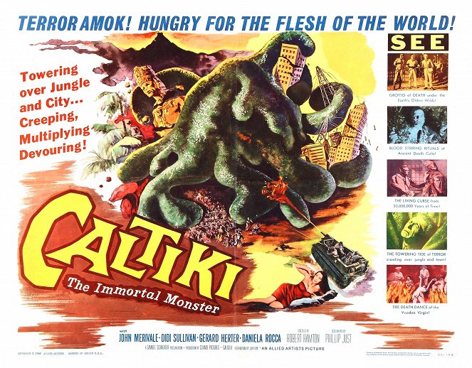 Caltiki, the Immortal Monster - Posters
