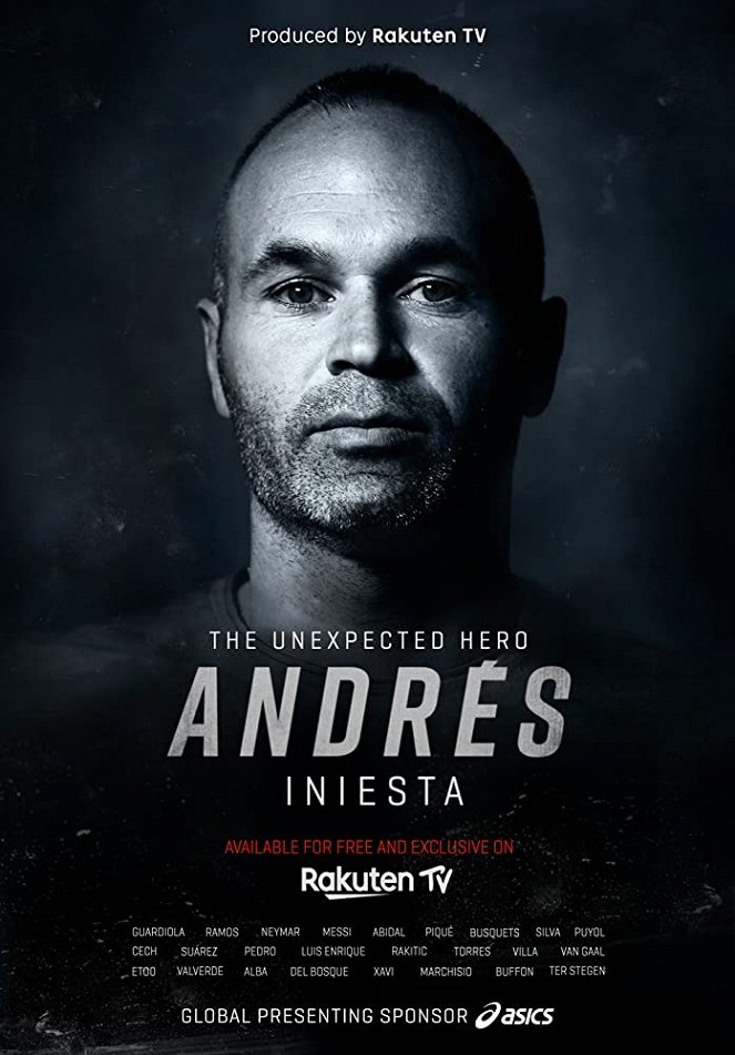 Andrés Iniesta: The Unexpected Hero - Plakate