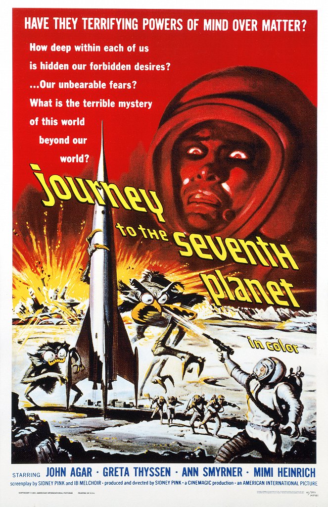 Journey to the Seventh Planet - Plakaty