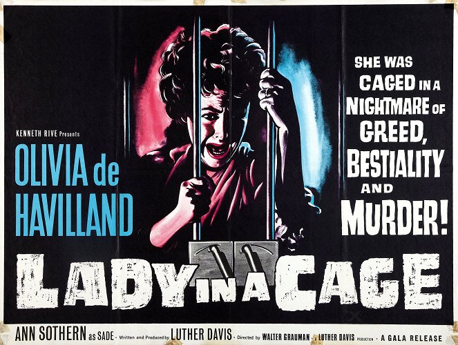 Lady in a Cage - Posters