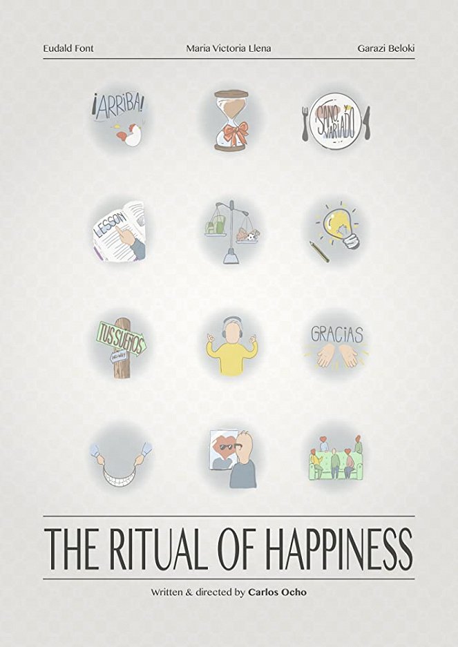 El ritual de la felicidad - Affiches