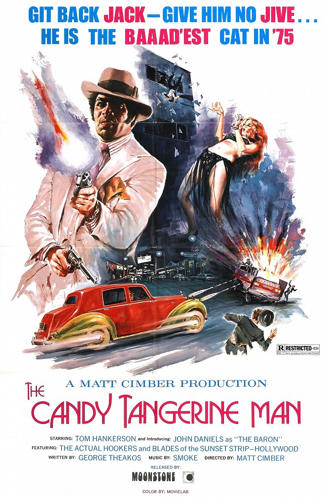 The Candy Tangerine Man - Affiches