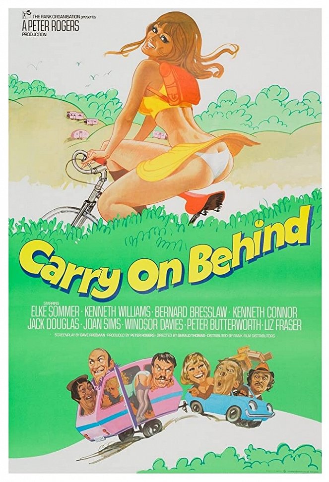 Carry On Behind - Posters