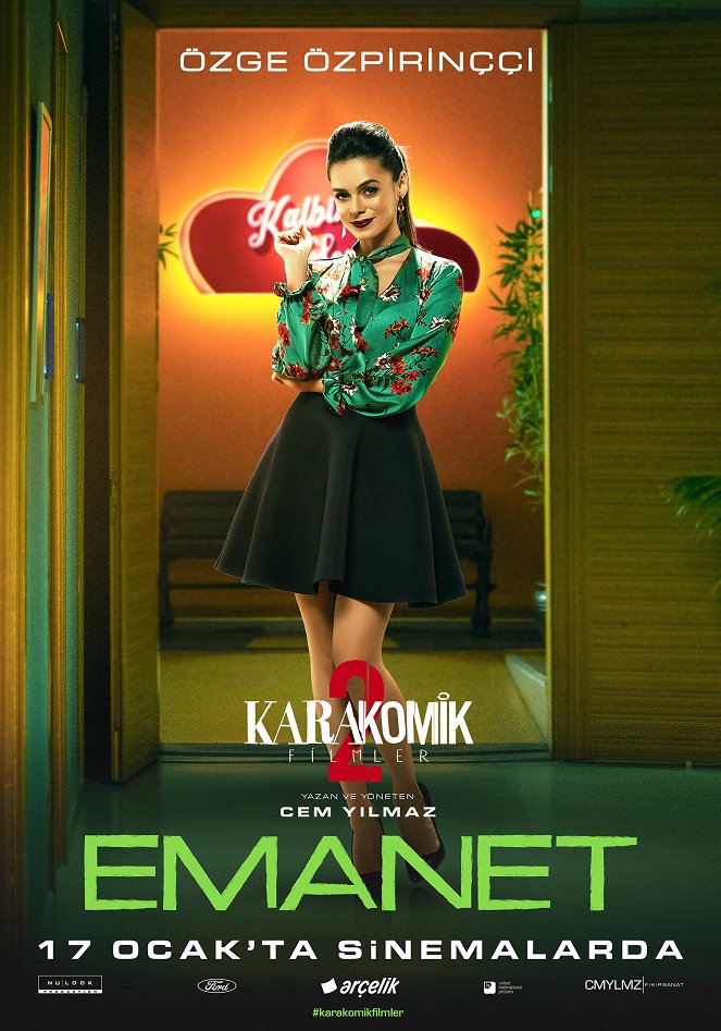 Karakomik Filmler 2: Deli – Emanet - Affiches