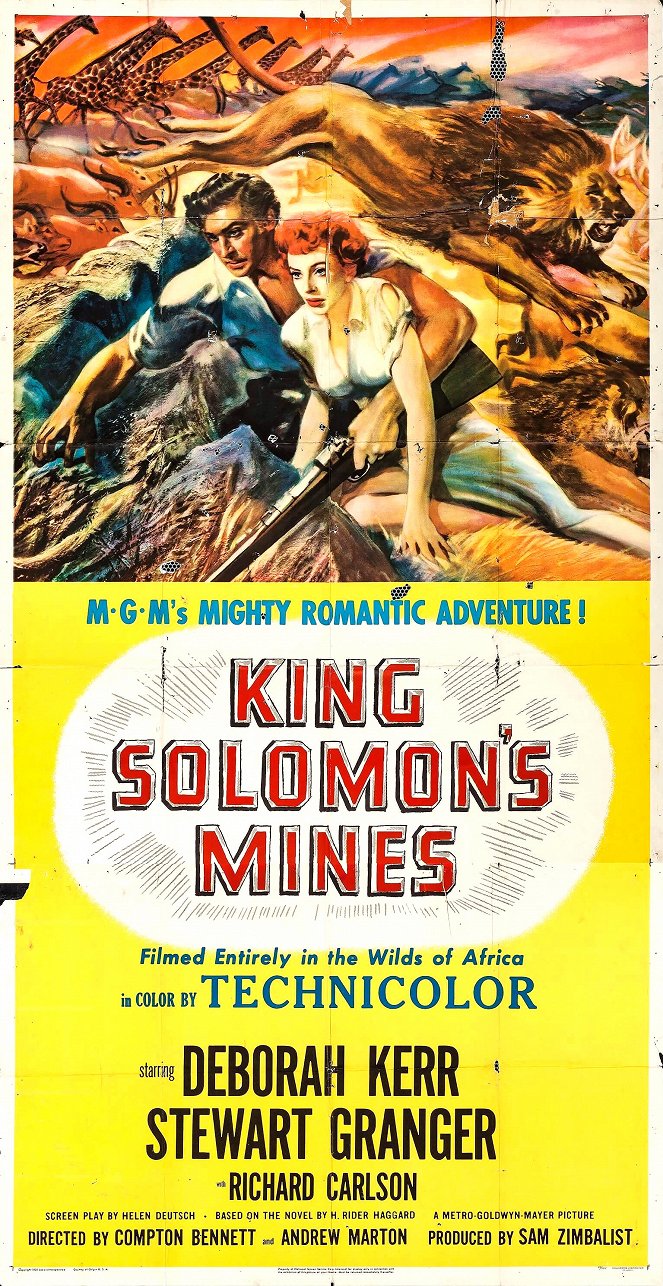 King Solomon's Mines - Affiches