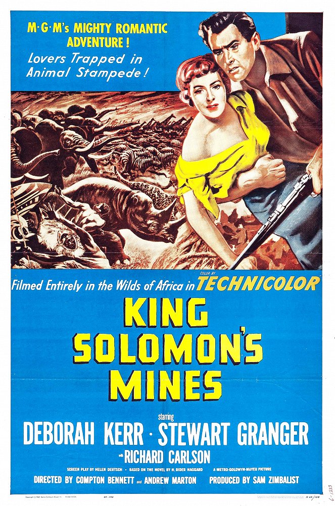 Kuningas Salomonin kaivokset - Julisteet