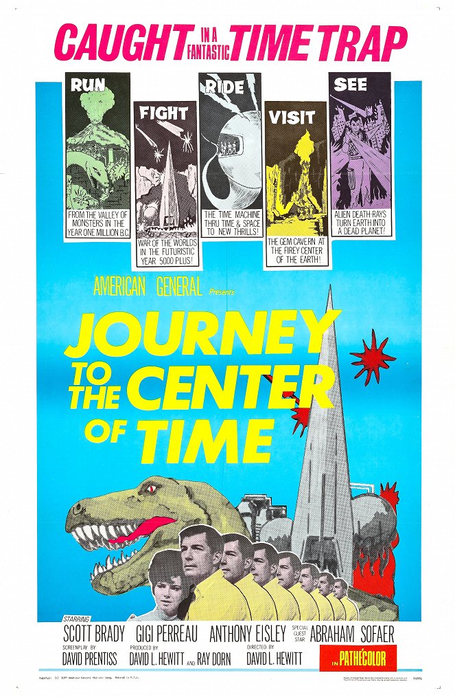 Reise ins Zentrum der Zeit - Plakate
