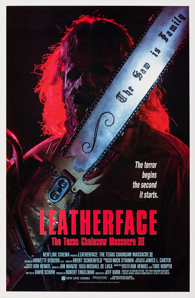Leatherface : Massacre à la tronçonneuse III - Affiches