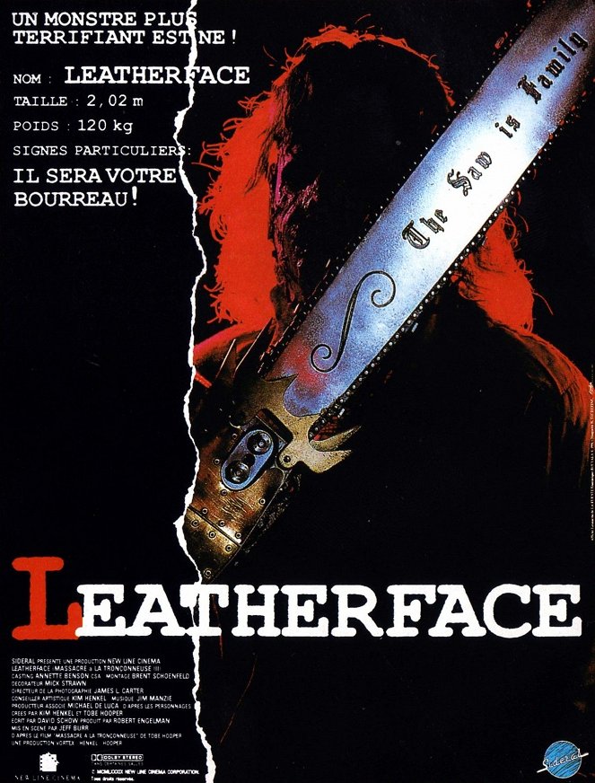 Leatherface : Massacre à la tronçonneuse III - Affiches