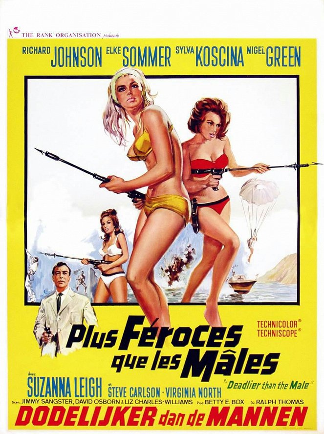 Plus féroces que les mâles - Affiches