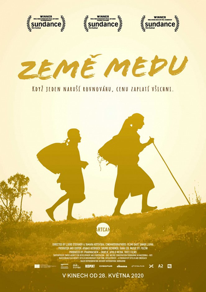 Země medu - Plakáty