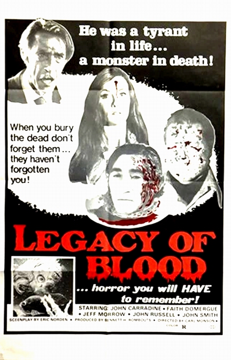 Legacy of Blood - Affiches
