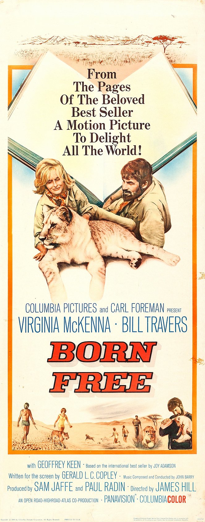 Born Free - Affiches