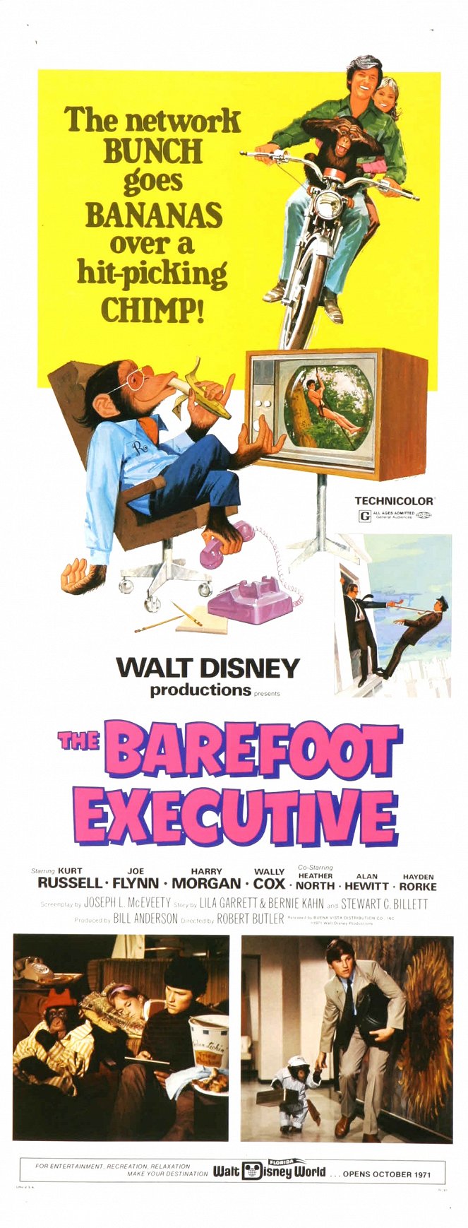 The Barefoot Executive - Plakátok