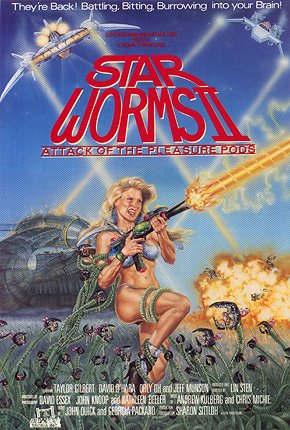 Star Worms II: Attack of the Pleasure Pods - Plakate