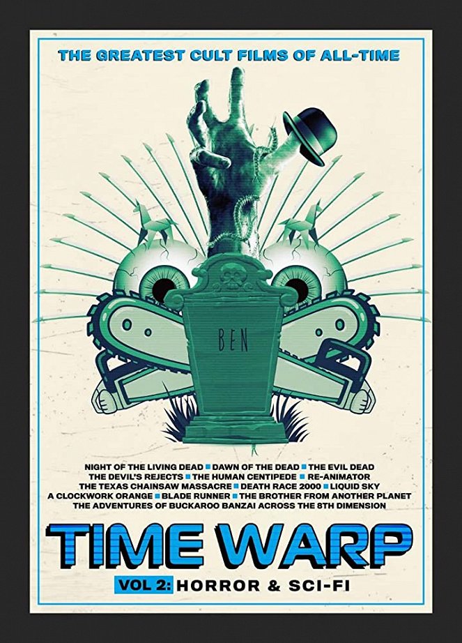 Time Warp: The Greatest Cult Films of All-Time- Vol. 2 Horror and Sci-Fi - Carteles