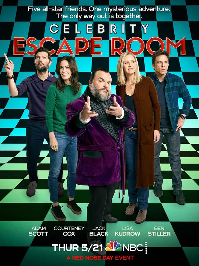 Celebrity Escape Room - Carteles