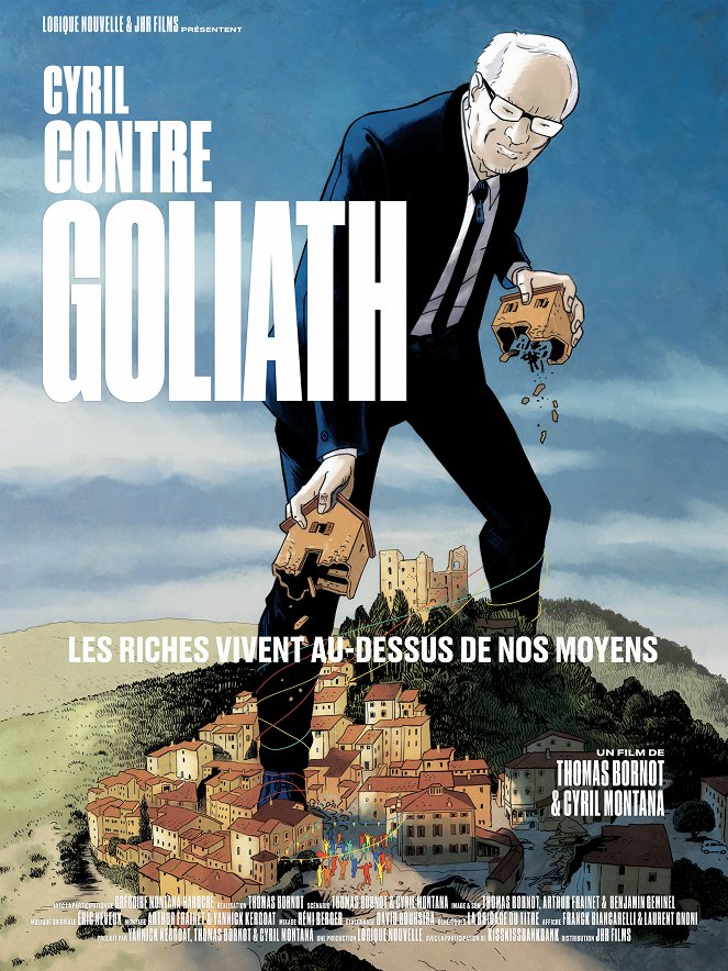 Cyril contre Goliath - Plakate