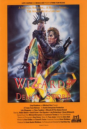 Wizards of the Demon Sword - Carteles