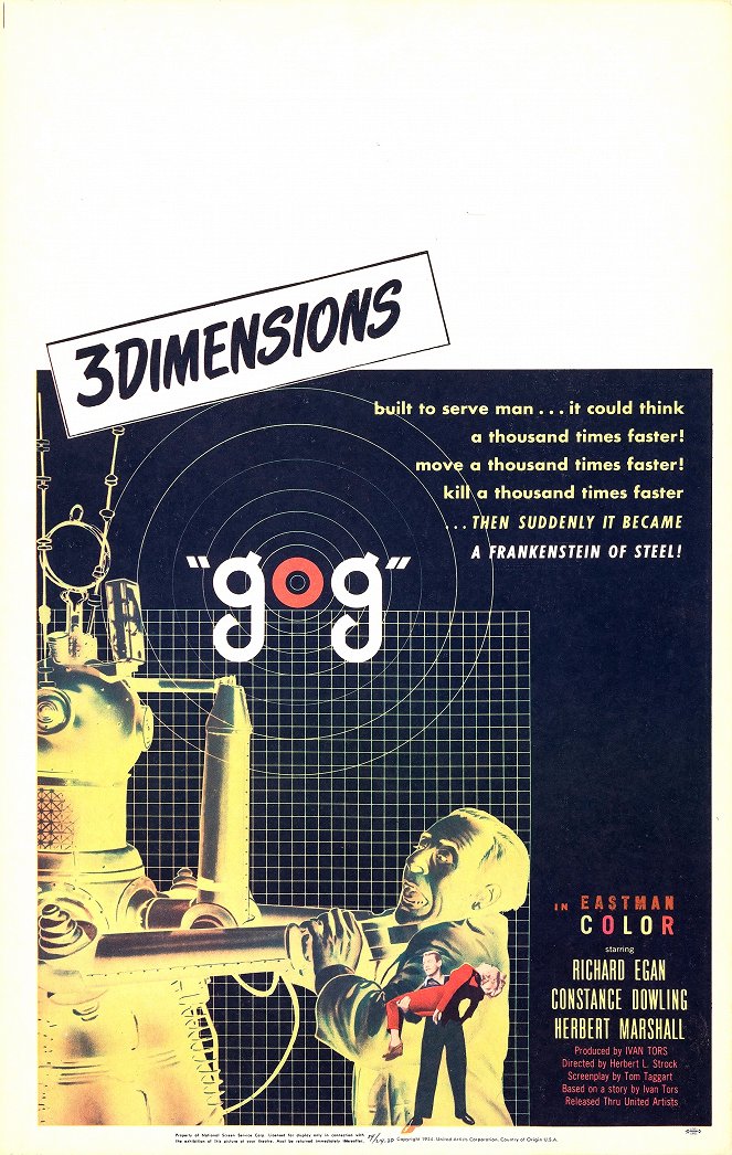 Gog, el monstruo de cinco manos - Carteles