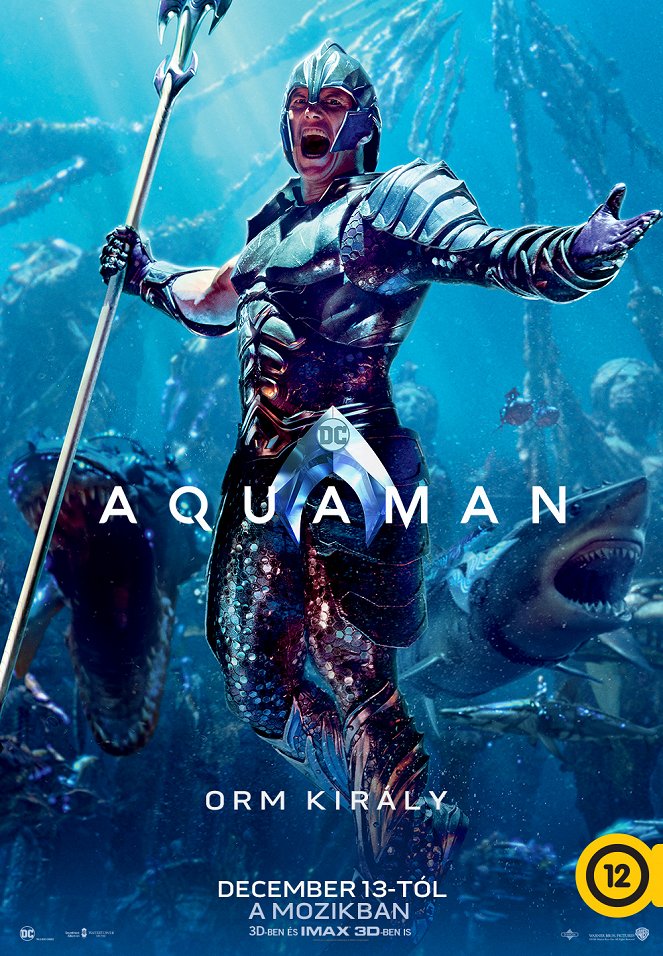 Aquaman - Plakátok