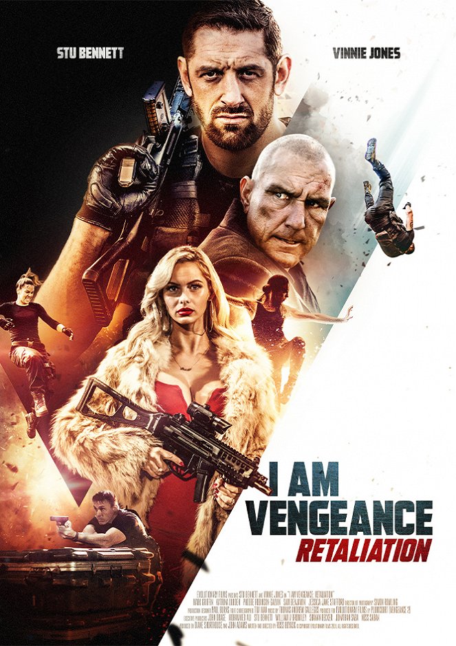 I Am Vengeance: Retaliation - Carteles