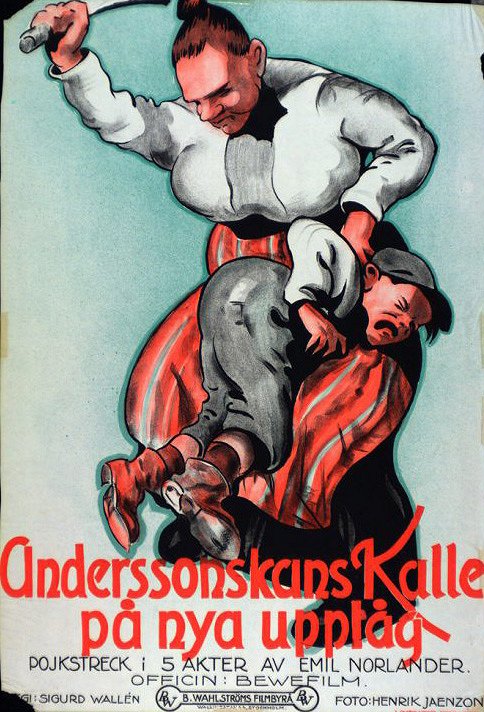 Anderssonskans Kalle på nya upptåg - Plakate