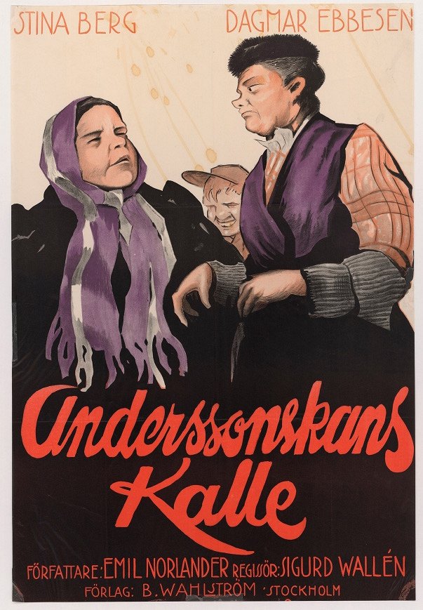 Anderssonskan Kalle - Julisteet