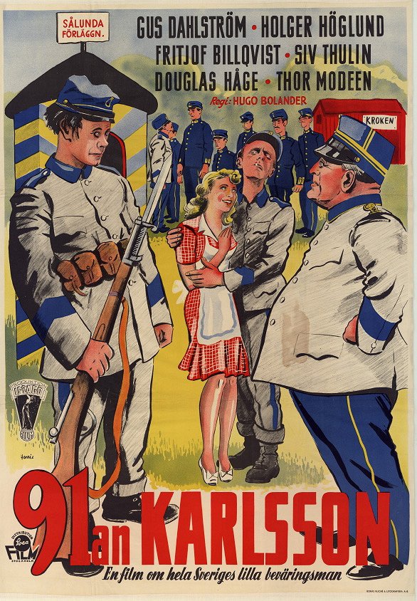 91:an Karlsson - Plakate
