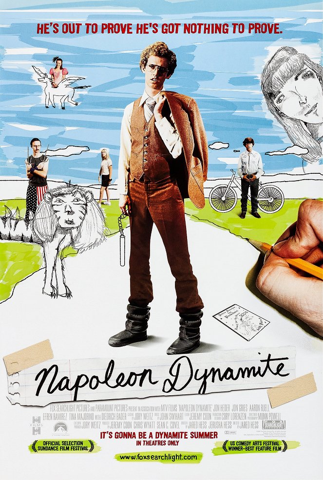 Napoleón Dynamite - Carteles