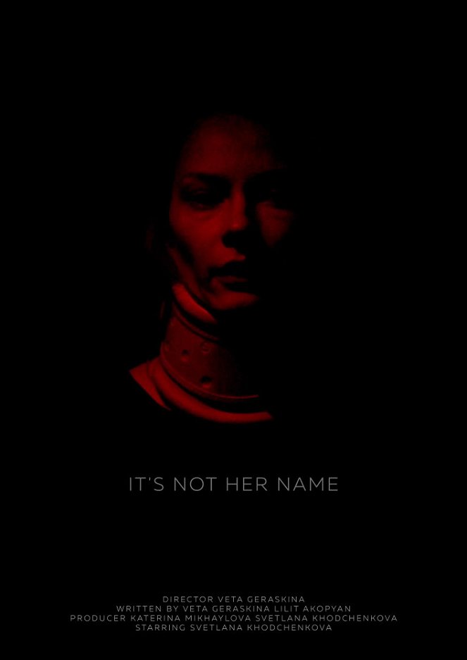It's Not Her Name - Posters