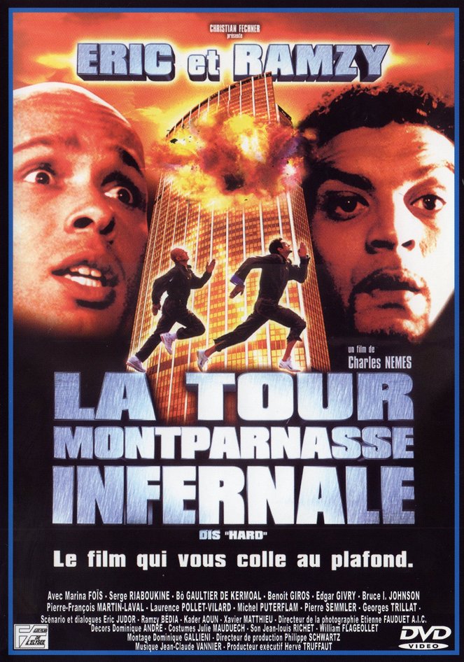 Terror en la torre Montparnasse - Carteles