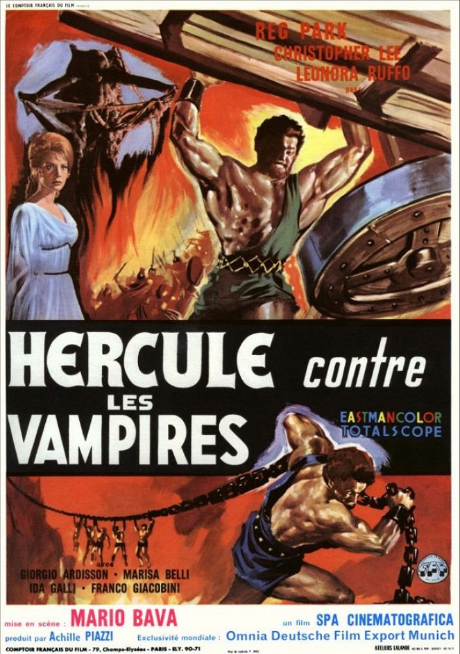 Hercule contre les vampires - Affiches