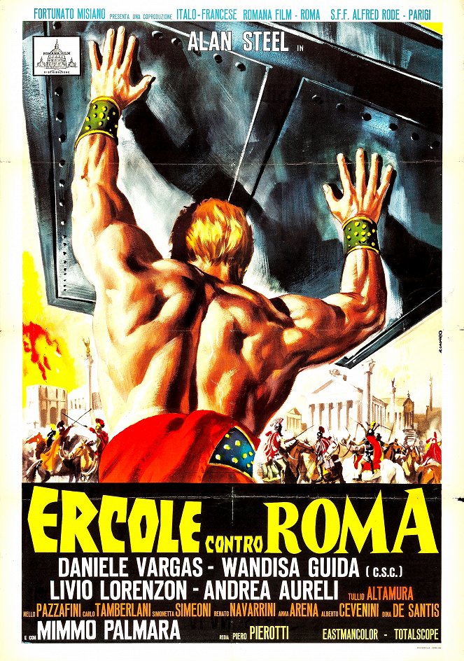 Herkules Róma ellen - Plakátok