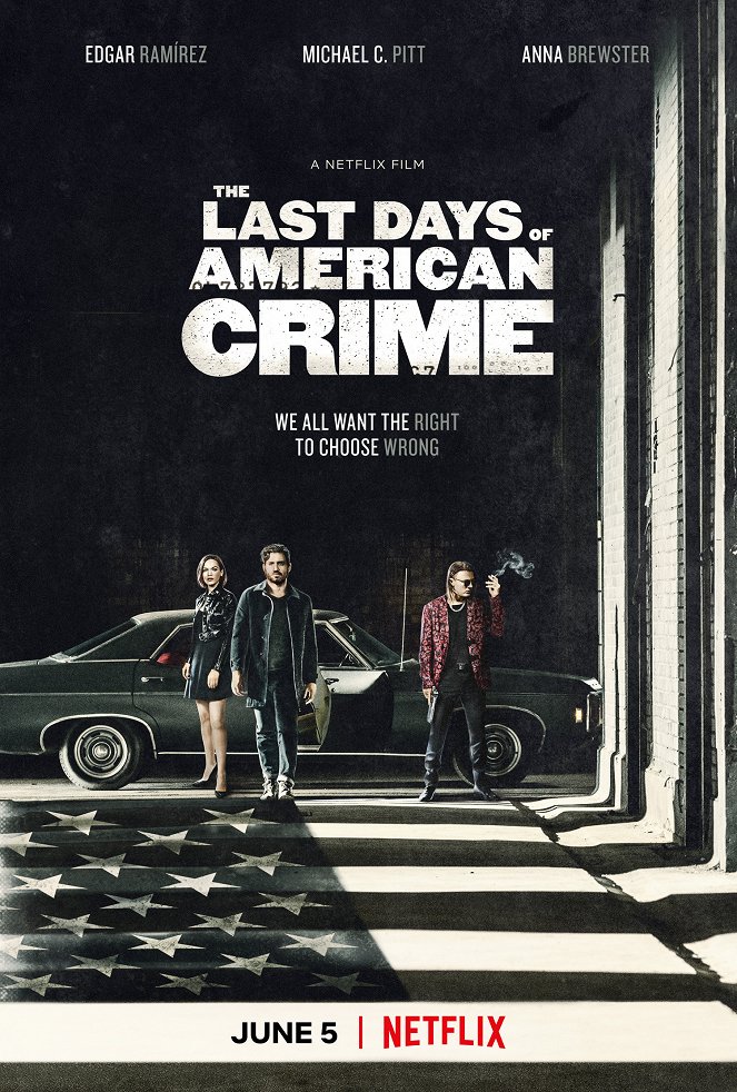 The Last Days of American Crime - Cartazes