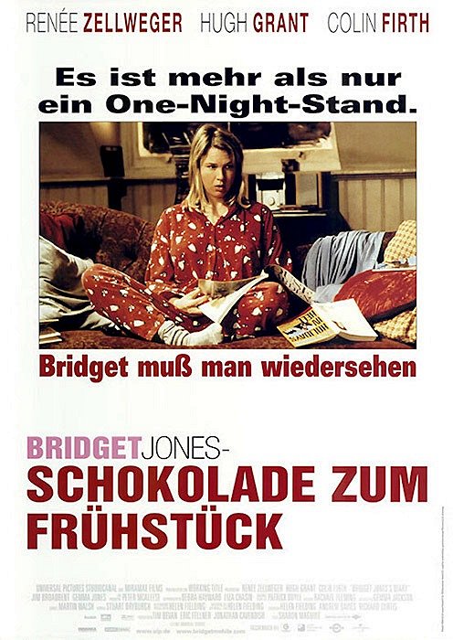Bridget Jones - Schokolade zum Frühstück - Plakate