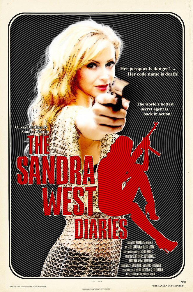 The Sandra West Diaries - Affiches