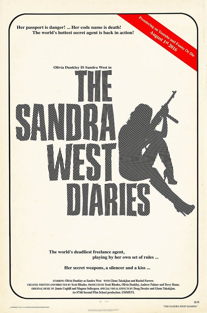 The Sandra West Diaries - Affiches