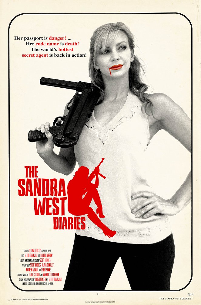 The Sandra West Diaries - Cartazes