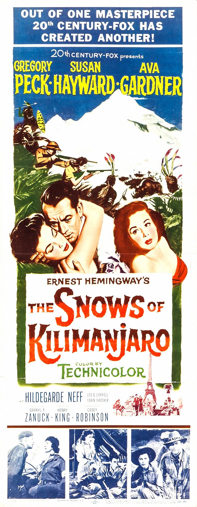 De sneeuw van de Kilimanjaro - Posters