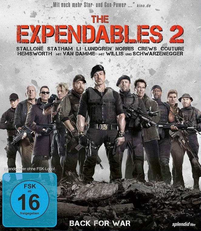 The Expendables 2: Back For War - Plakate