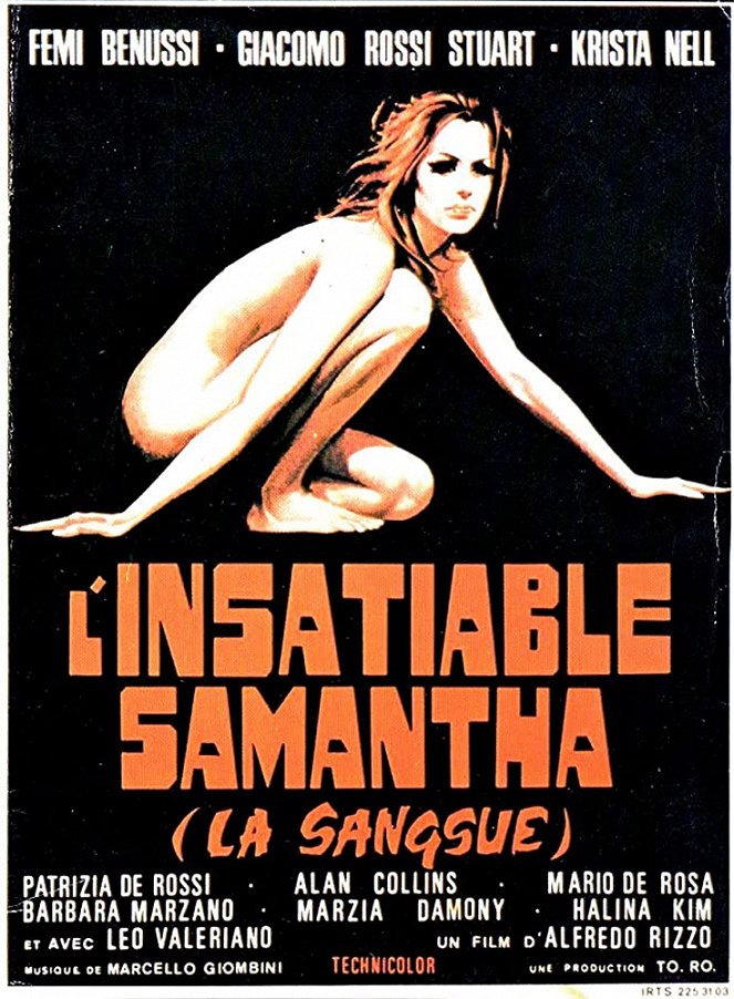 L'insatiable Samantha - Affiches