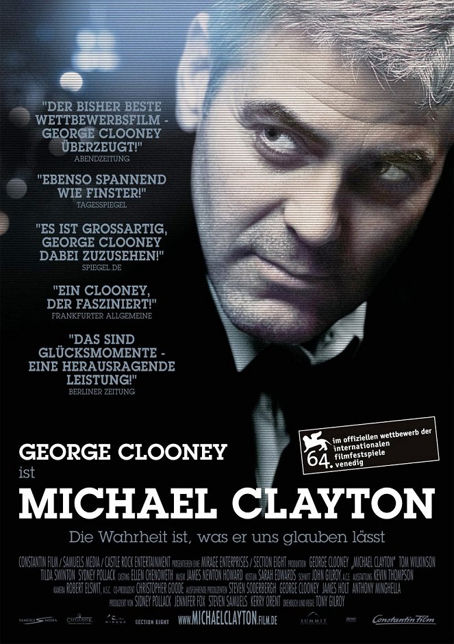 Michael Clayton - Plakate