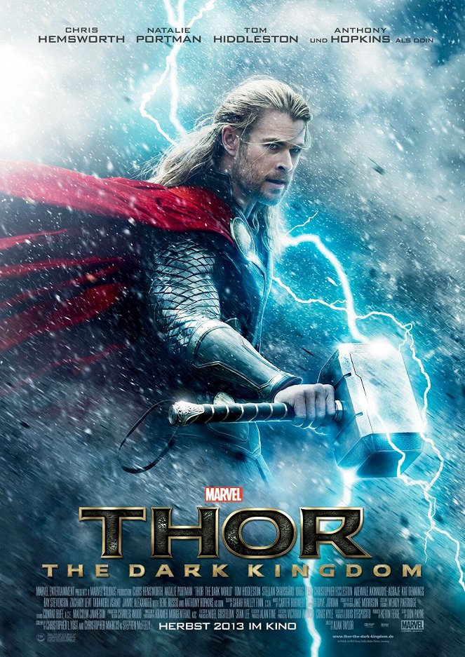 Thor - The Dark Kingdom - Plakate