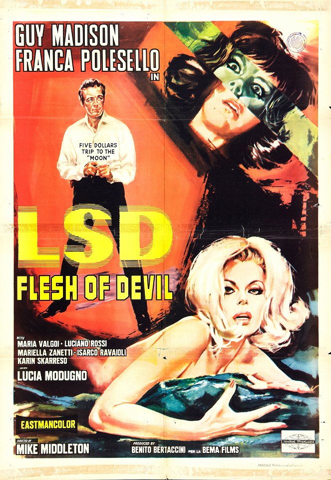 LSD Flesh of Devil - Posters
