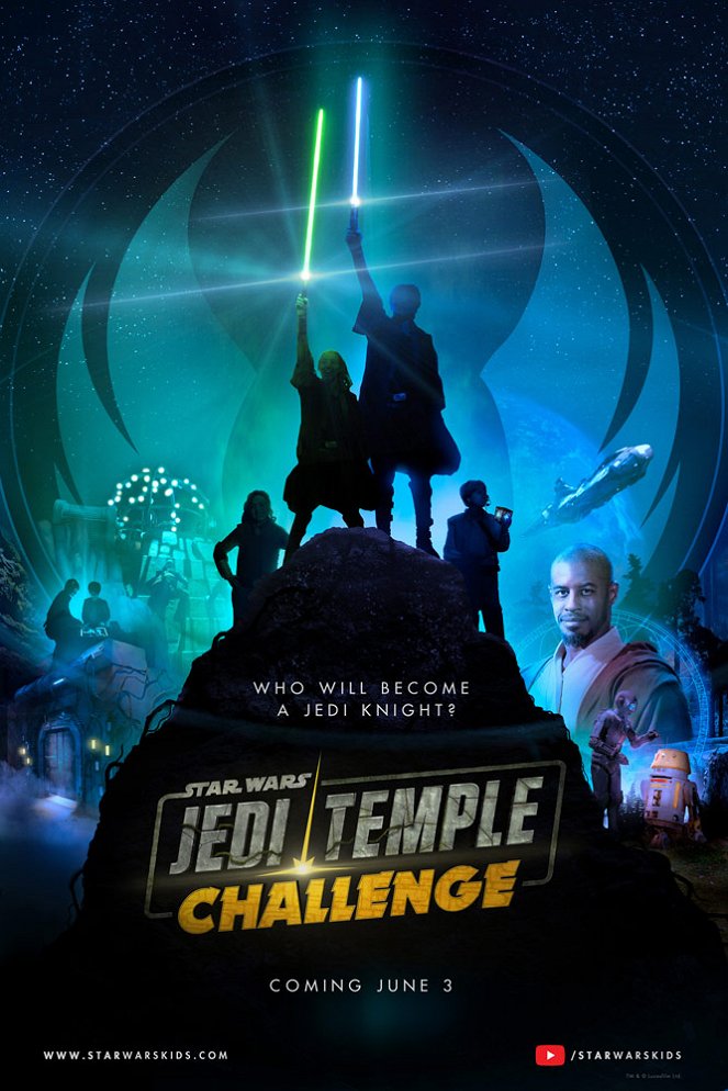 Star Wars: Jedi Temple Challenge - Carteles