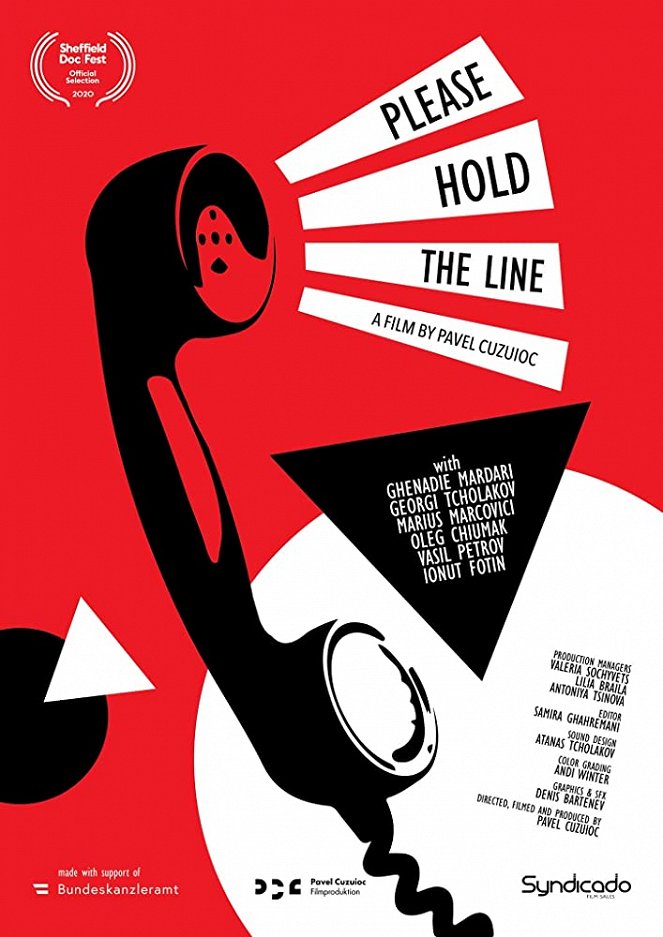 Please Hold the Line - Carteles