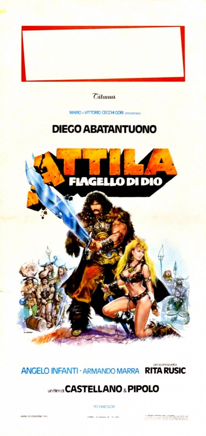 Attila flagello di Dio - Plagáty